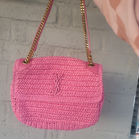 YSL raffia bag - Picture 15 of 16